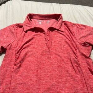 Antigua Women's Red Polo Top